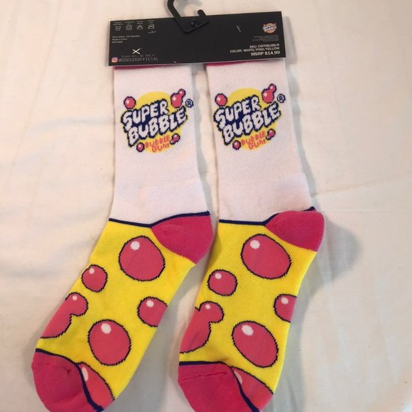 Odd Sox Super Bubble Bubblegum Socks - Picture 3 of 4